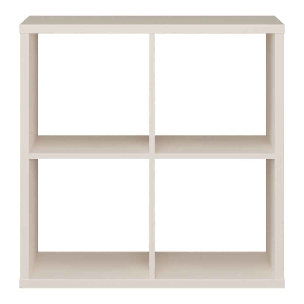 Mabon Wooden Shelving Unit with 4 Open Storage in Sand