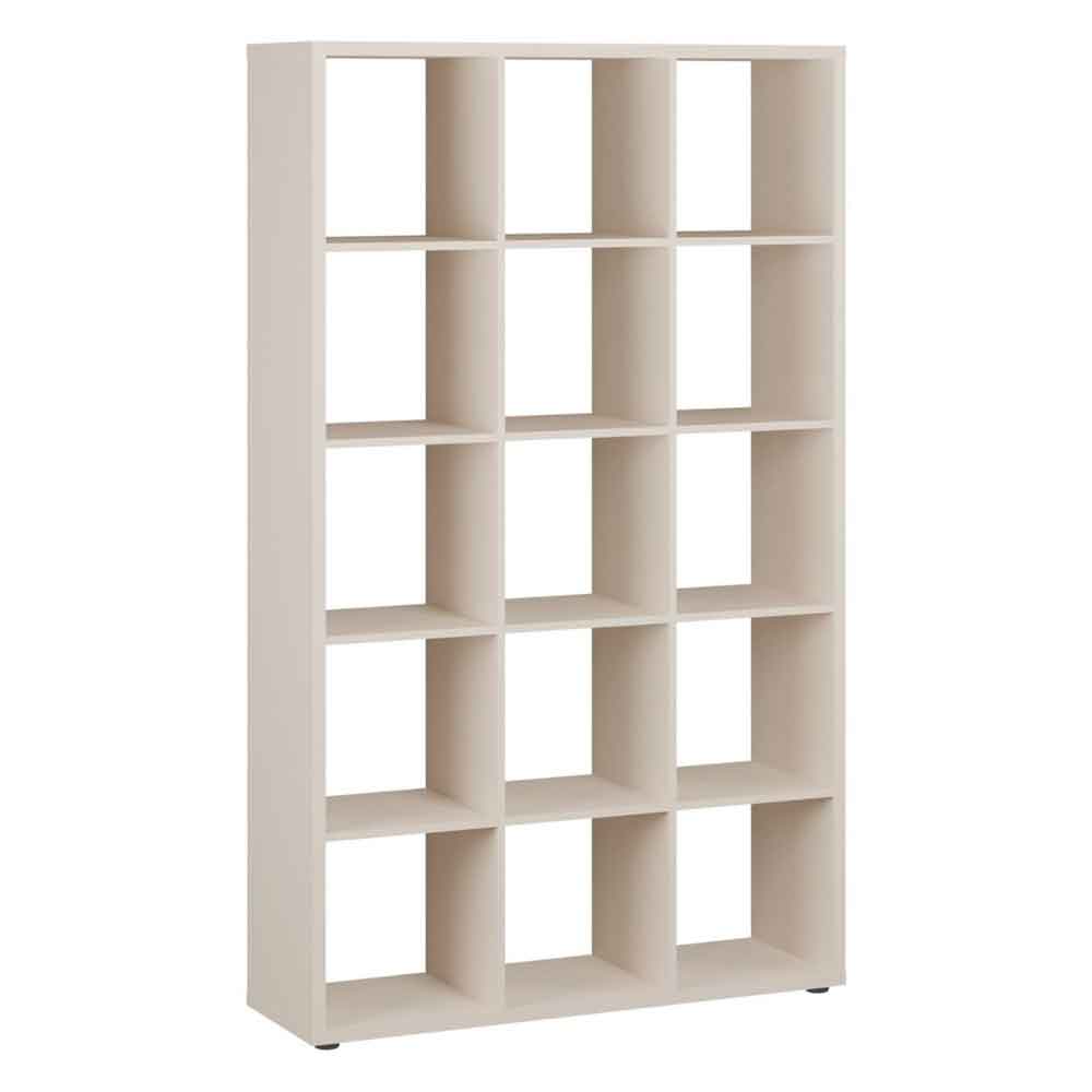 Mabon Wooden Shelving Unit in Sand