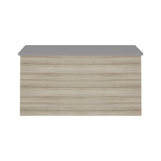 Mack High Gloss Blanket Box In Grey And Light Oak_4