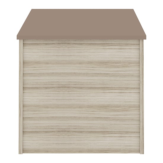 Mack High Gloss Blanket Box In Oyster And Light Oak_4