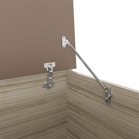 Mack High Gloss Blanket Box In Oyster And Light Oak_6