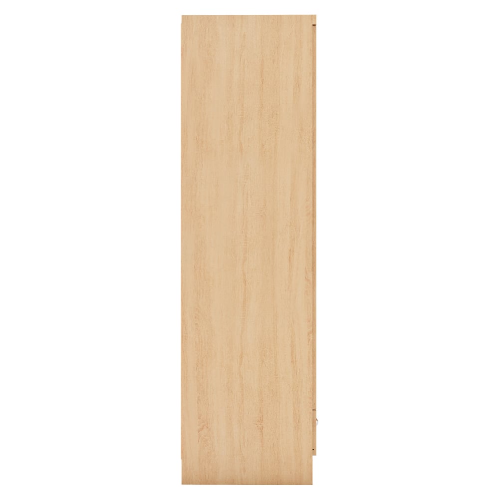 Mack Wooden Wardrobe With 1 Door 1 Drawer In Sonoma Oak