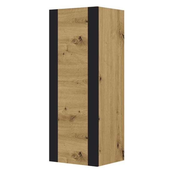 Read more about Macon wooden storage cabinet wall 1 door in artisan oak