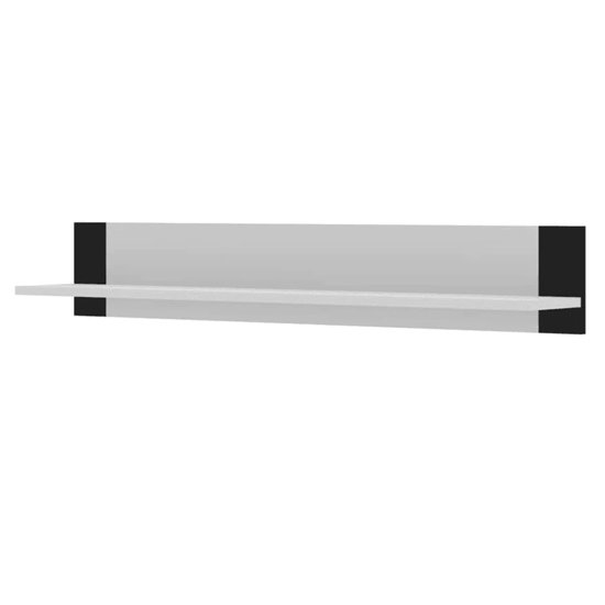 Read more about Macon wooden wall shelf in white