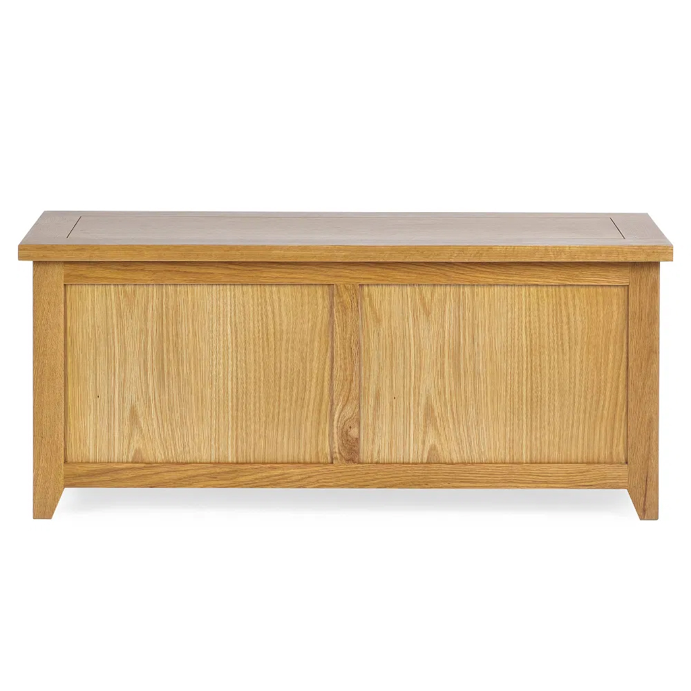Macon Wooden Hallway Seating Storage Bench In Oak