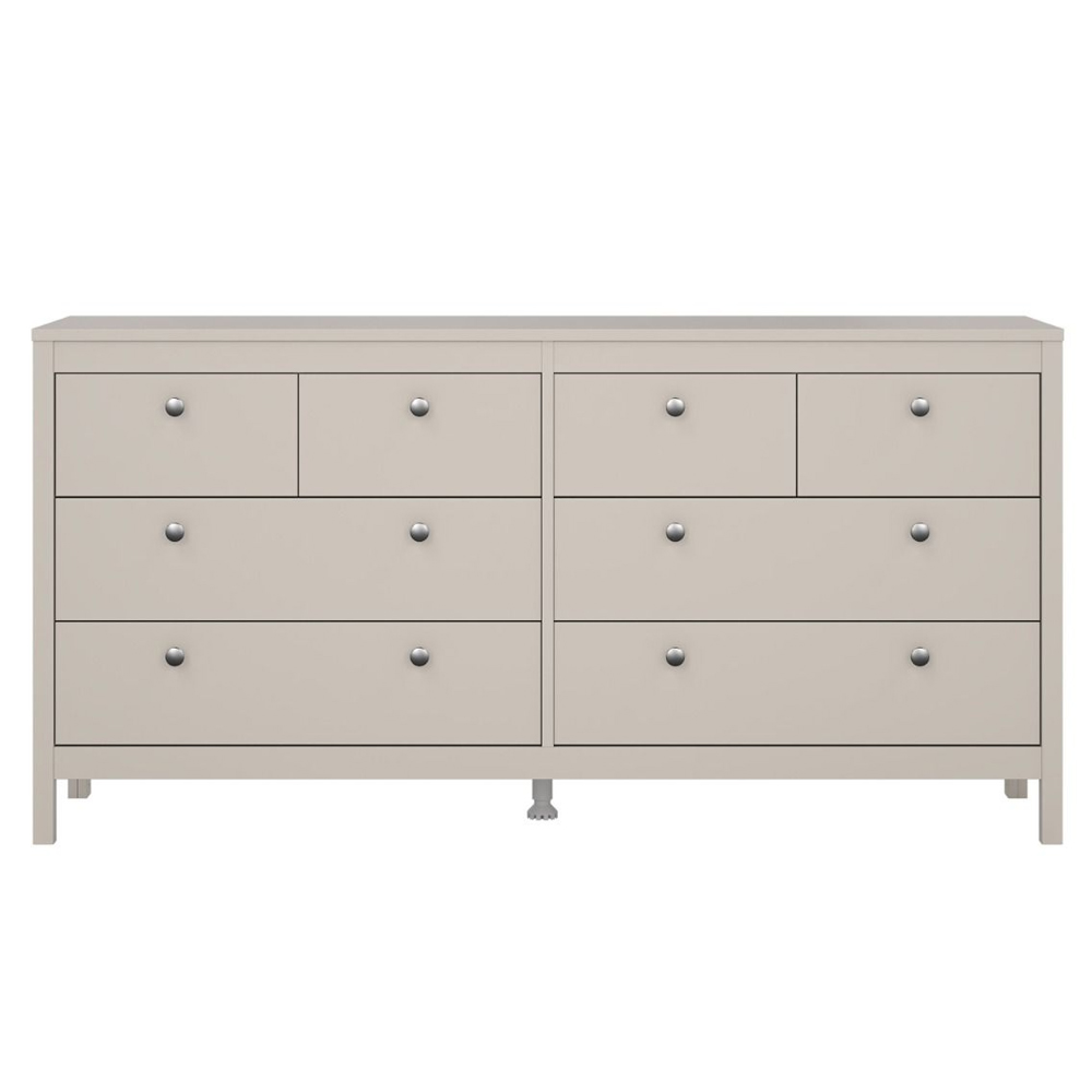Macron Wooden Chest Of 8 Drawers In Cashmere
