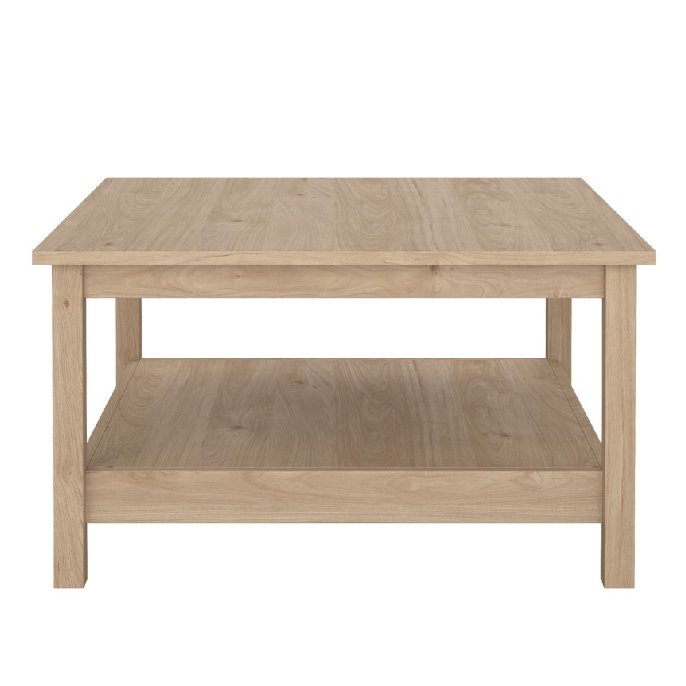 Macron Wooden Coffee Table Square In Oak
