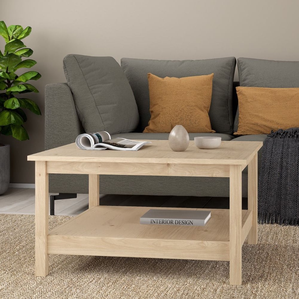 Read more about Macron wooden coffee table square in oak