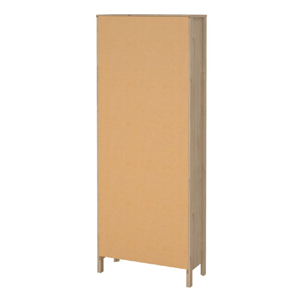 Macron Wooden Display Cabinet With 2 Doors 3 Drawers In Oak