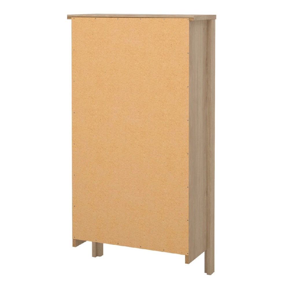 Macron Wooden Shoe Cabinet With 2 Flip Doors In Oak