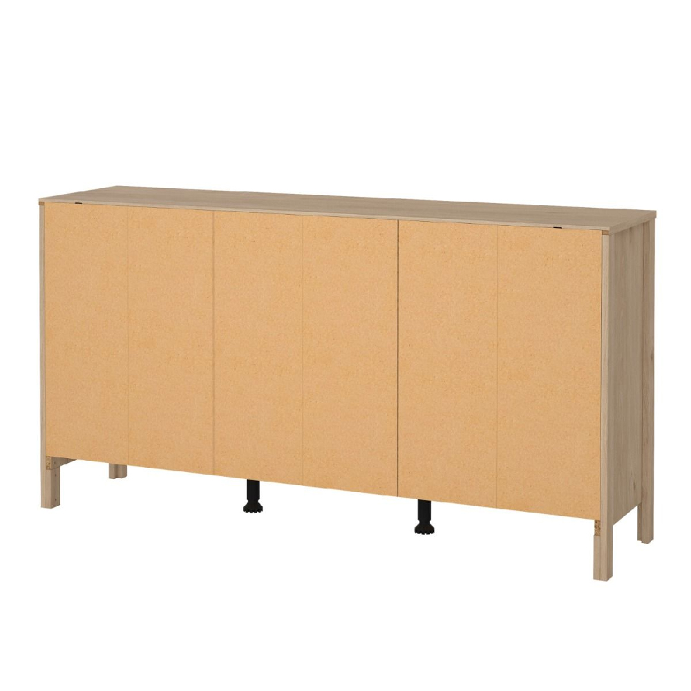 Macron Wooden Sideboard With 2 Doors 3 Drawers In Oak