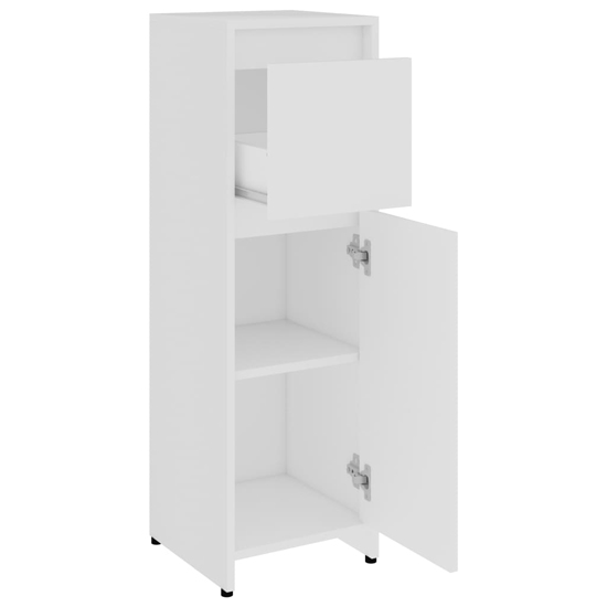 Madden Wooden Bathroom Furniture Set In White