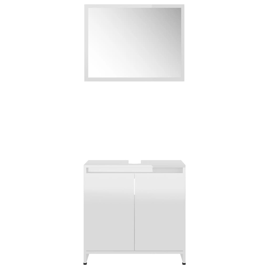 Madden High Gloss Bathroom Furniture Set In White_4