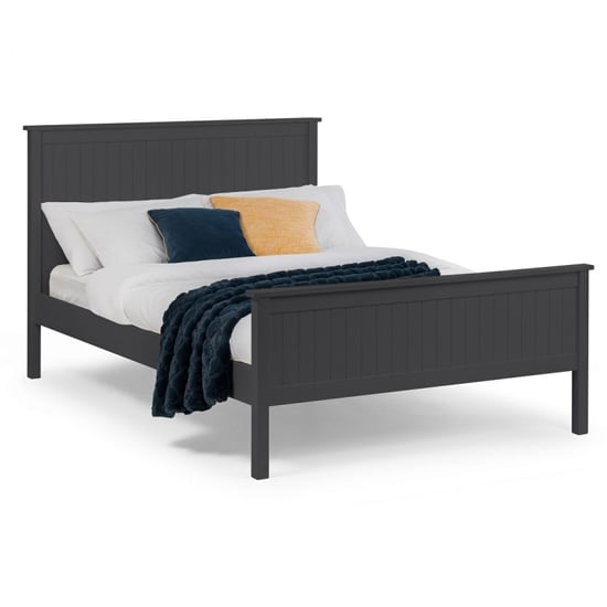 Madge Wooden Double Bed In Anthracite_2