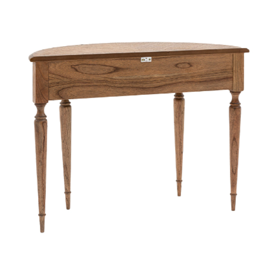 Madisen Wooden Console Table With 1 Drawer In Peroba