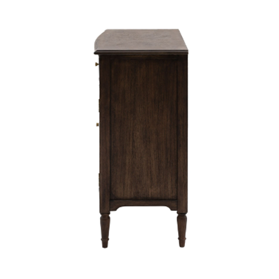 Madisen Wooden Sideboard With 2 Doors And 1 Drawer In Coffee