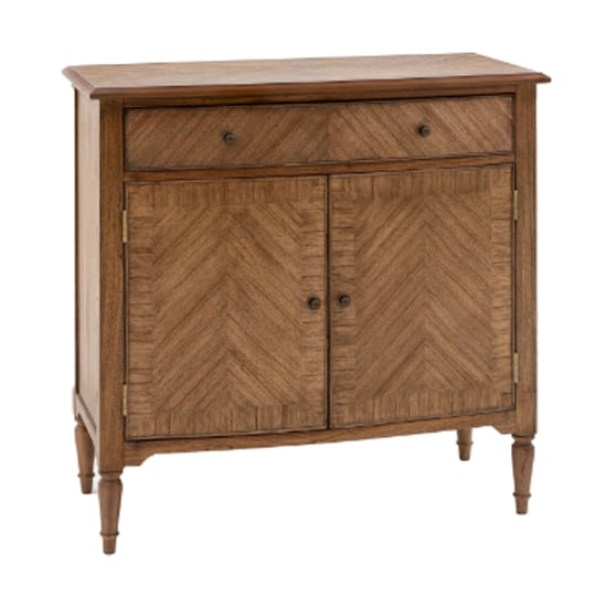 Madisen Wooden Sideboard With 2 Doors 1 Drawer In Peroba