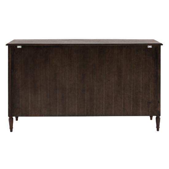 Madisen Wooden Sideboard With 3 Doors And 3 Drawers In Coffee