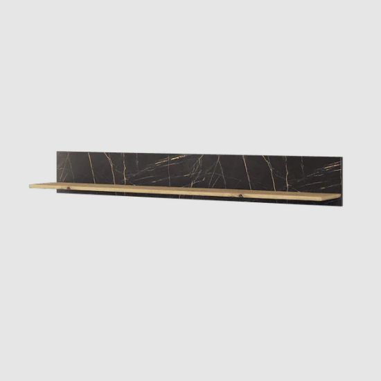 Read more about Madrid wooden wall shelf in artisan oak