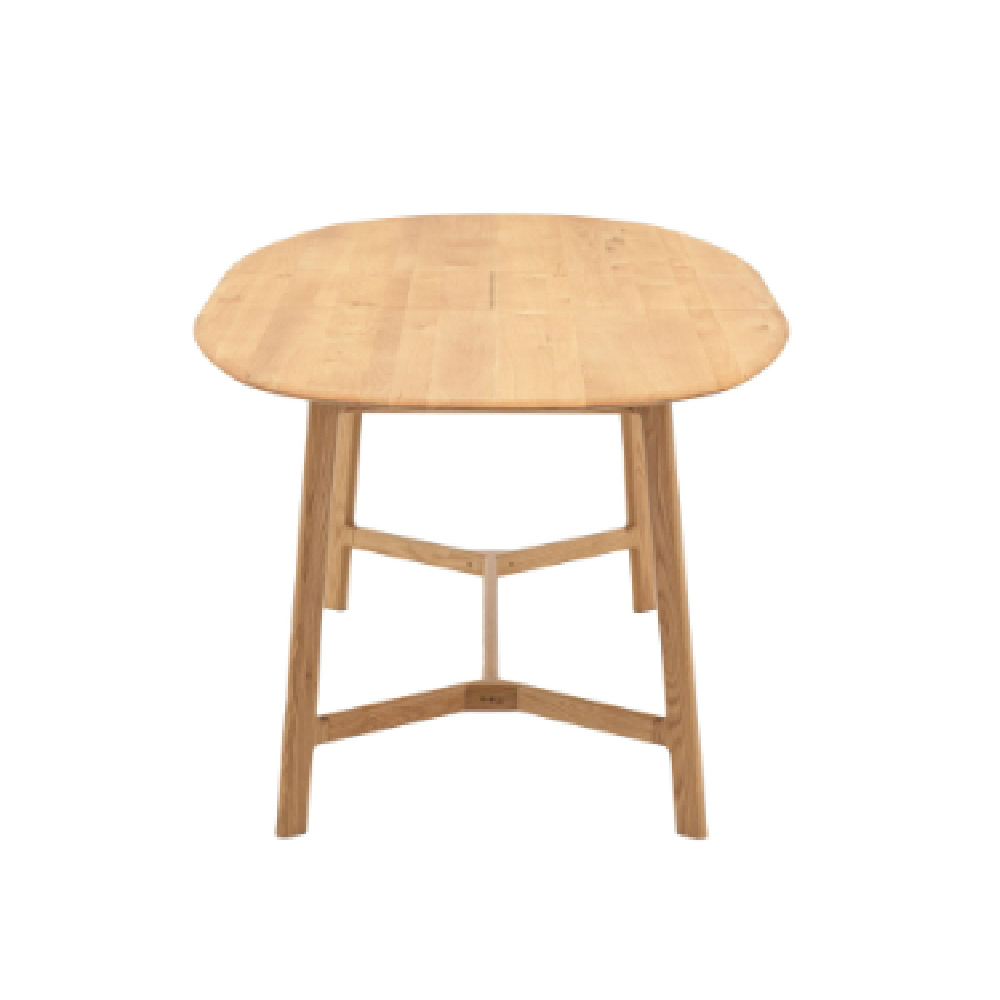 Madrina Wooden Extending Dining Table In Natural