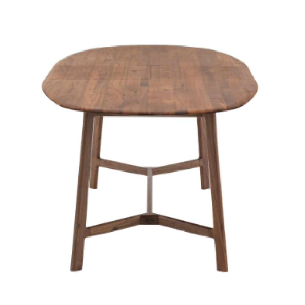 Madrina Wooden Extending Dining Table In Walnut