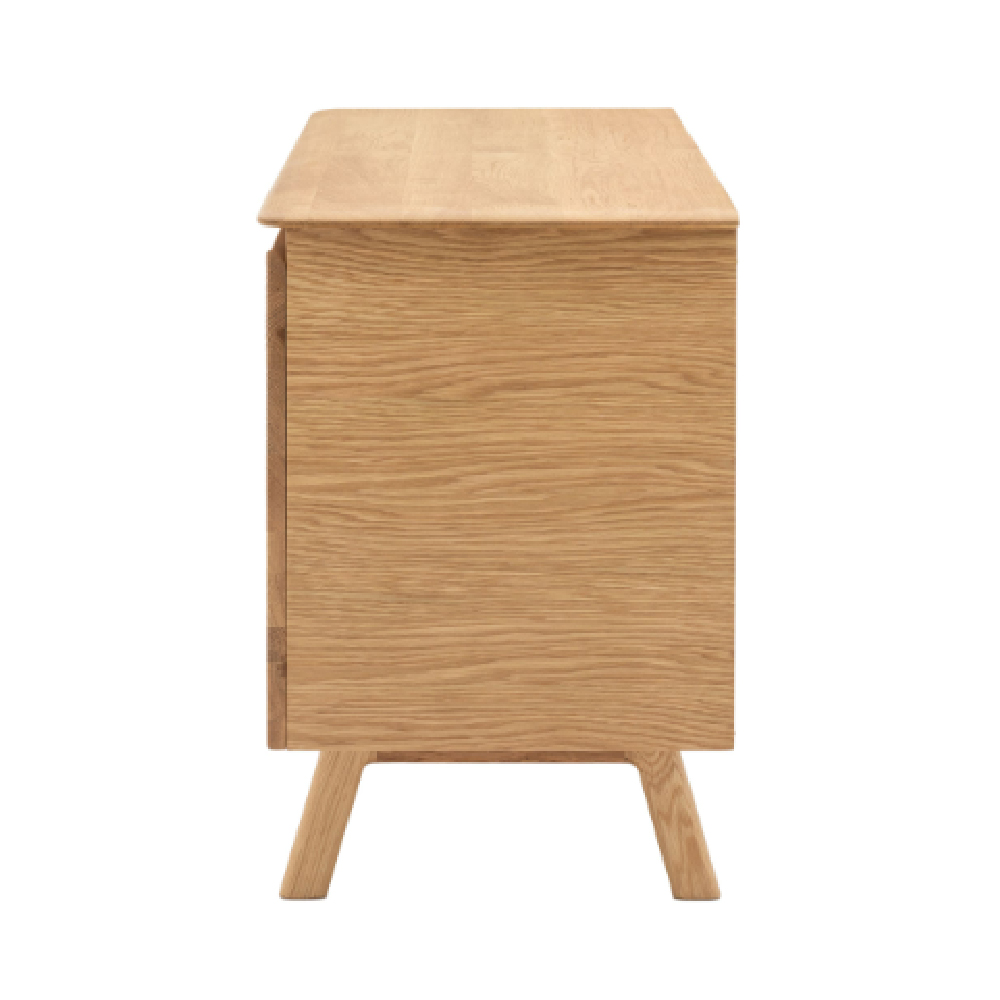 Madrina Wooden Sideboard With 2 Doors In Natural