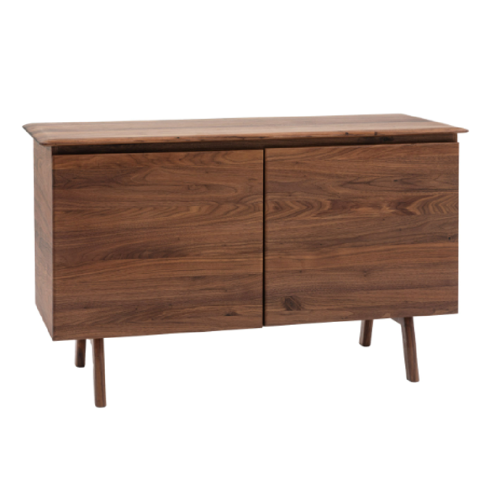 Madrina Wooden Sideboard With 2 Doors In Walnut