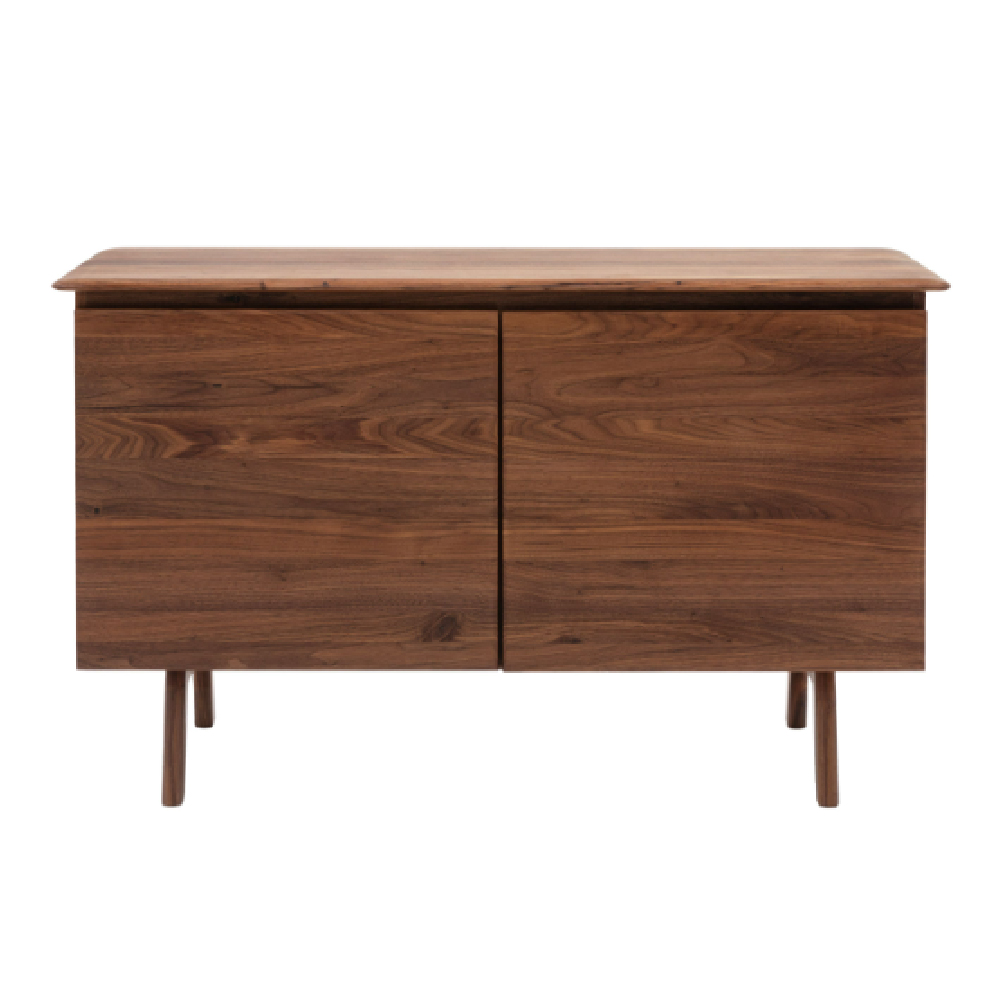 Madrina Wooden Sideboard With 2 Doors In Walnut