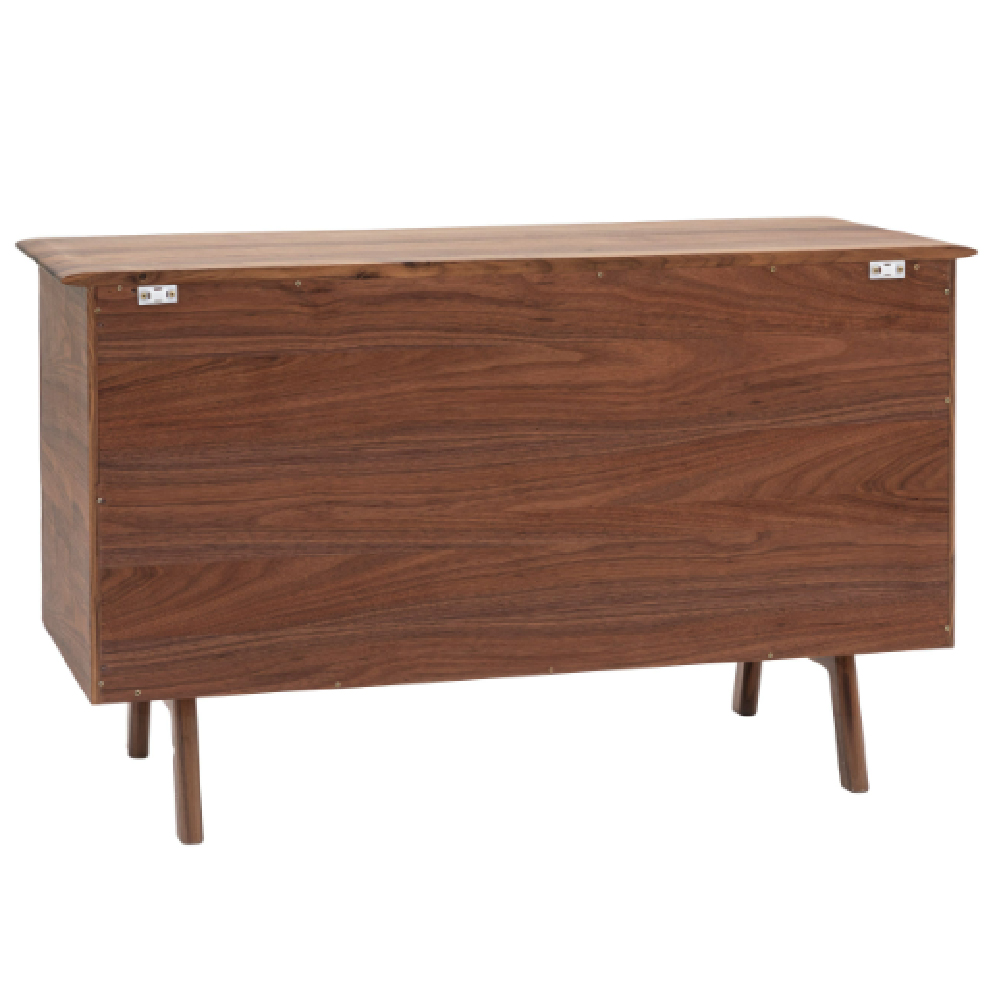 Madrina Wooden Sideboard With 2 Doors In Walnut