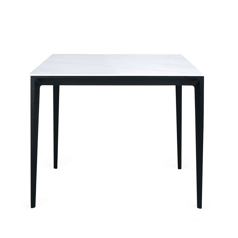 Maemi Marble Dining Table Square In White