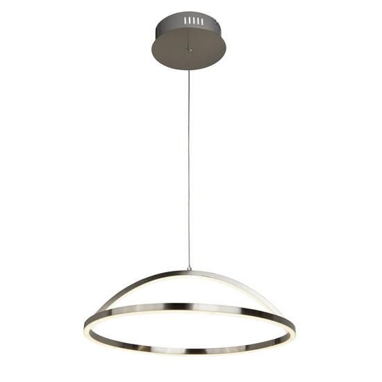 Read more about Magic led ceiling pendant light in satin silver