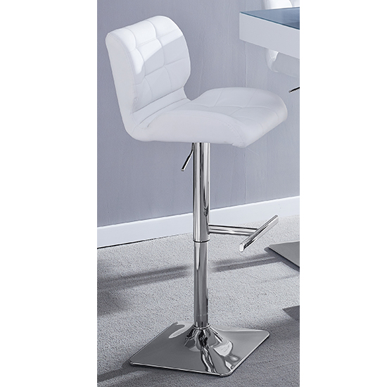 Halo Magnesia Marble Effect Bar Table 4 Candid White Bar Stool_3