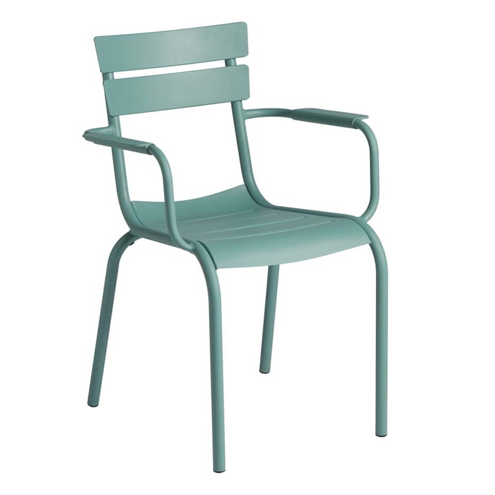 Magnolia Aluminium Garden Armchair in Light Blue