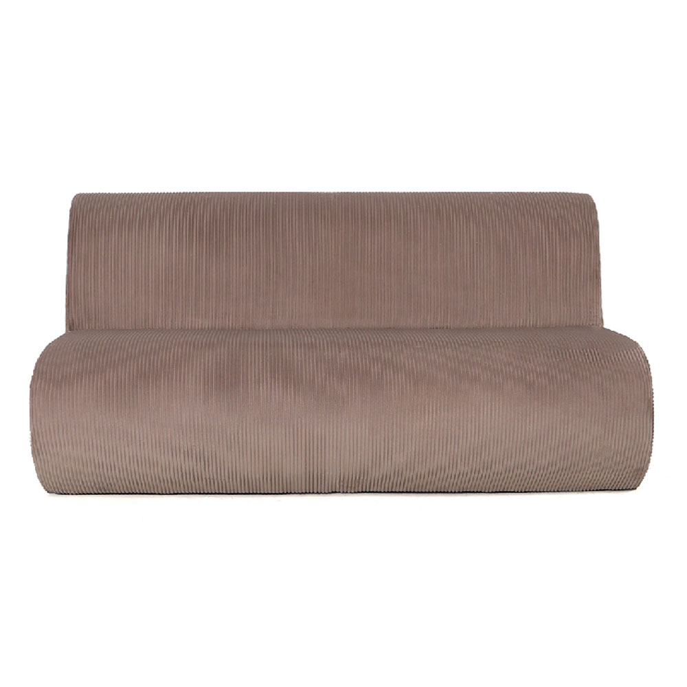 Magnolia Fabric 2 Seater Sofa In Beige and Taupe