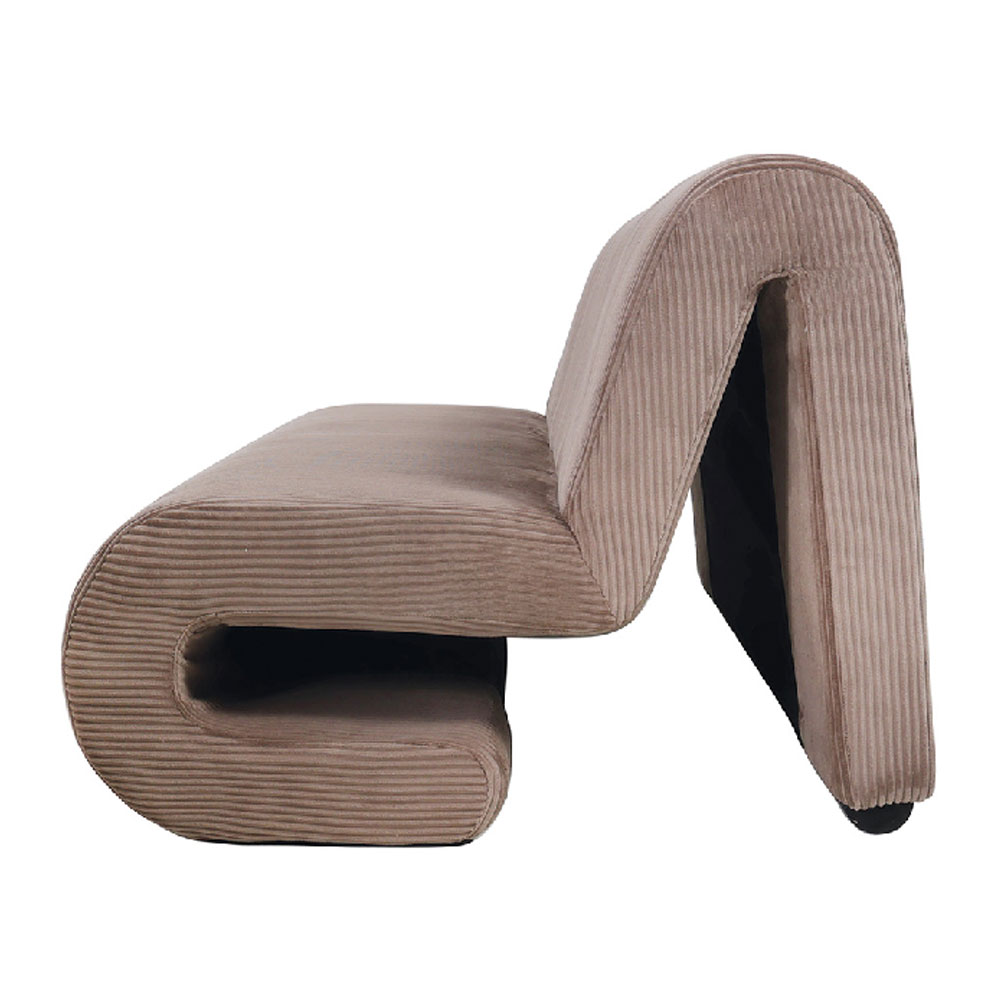 Magnolia Fabric 2 Seater Sofa In Beige and Taupe