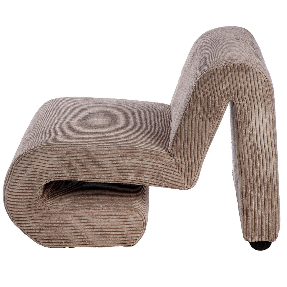 Magnolia Fabric Armchair In Beige