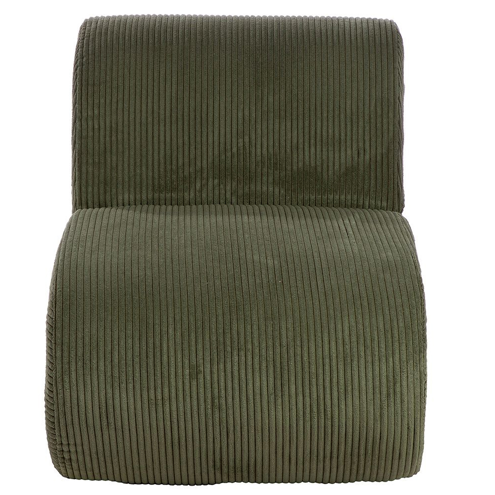 Magnolia Fabric Armchair In Green