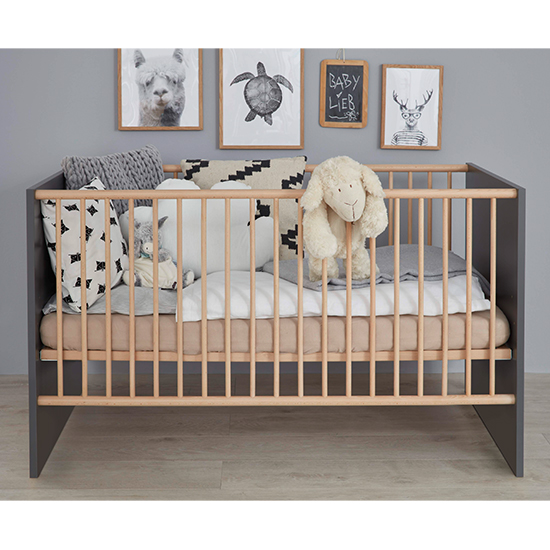 Magz Baby Room Wooden Furniture Set In Grey_5
