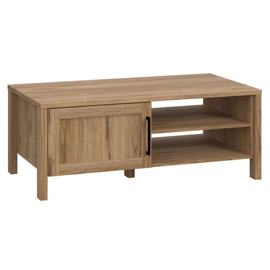 Read more about Mahon wooden coffee table with 2 doors in waterford oak