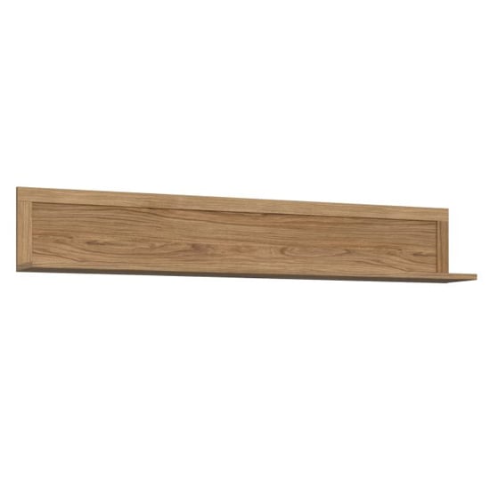 Read more about Mahon wooden wall shelf in waterford oak