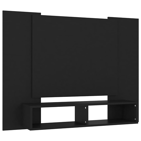 Maisie Wooden Wall Hung Entertainment Unit In Black_3