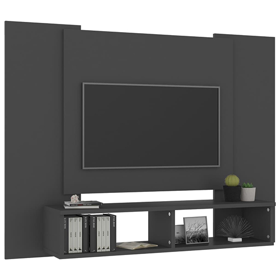 Maisie Wooden Wall Hung Entertainment Unit In Grey_2