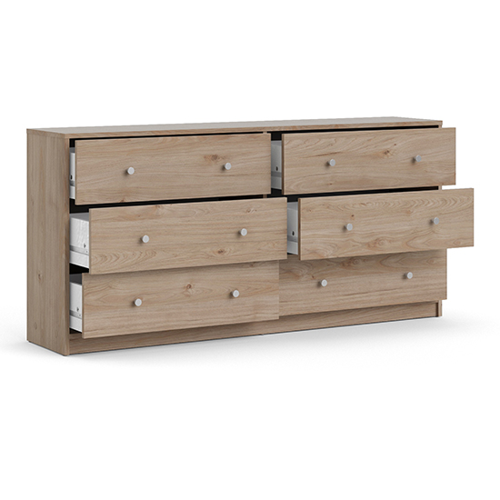 Maiton Wooden Chest Of 6 Drawers In Oak