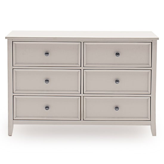 Read more about Mala wooden chest of 6 drawers in clay