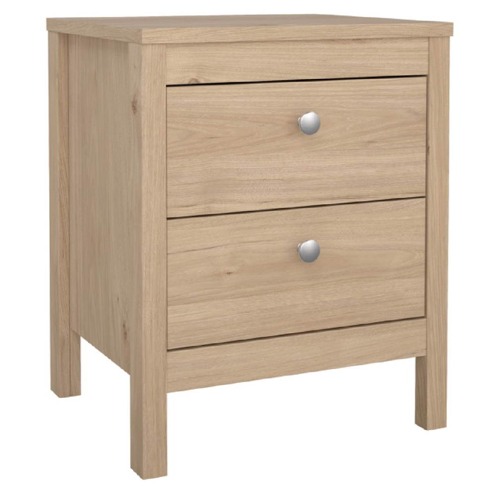 Malibu Wooden Bedroom Furniture Set With 3 Doors Wardrobe In Oak