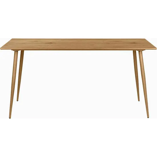 Malibu Wooden Dining Table 160cm Rectangular In Oak