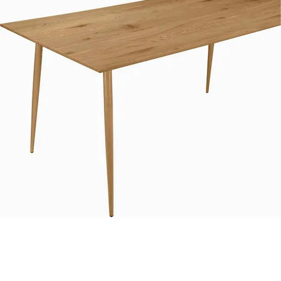 Malibu Wooden Dining Table 160cm Rectangular In Oak
