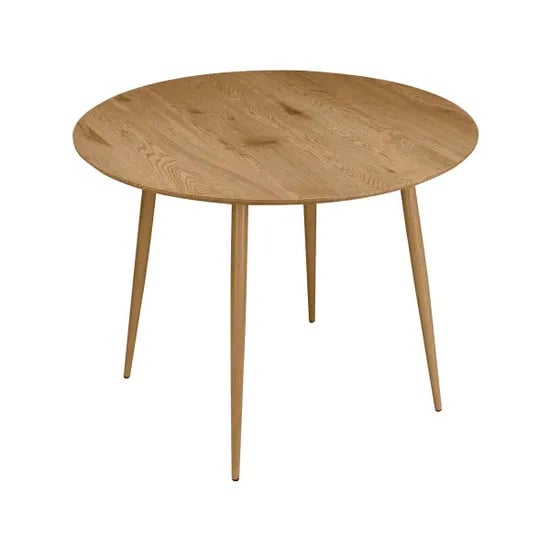 Read more about Malibu wooden dining table round in oak