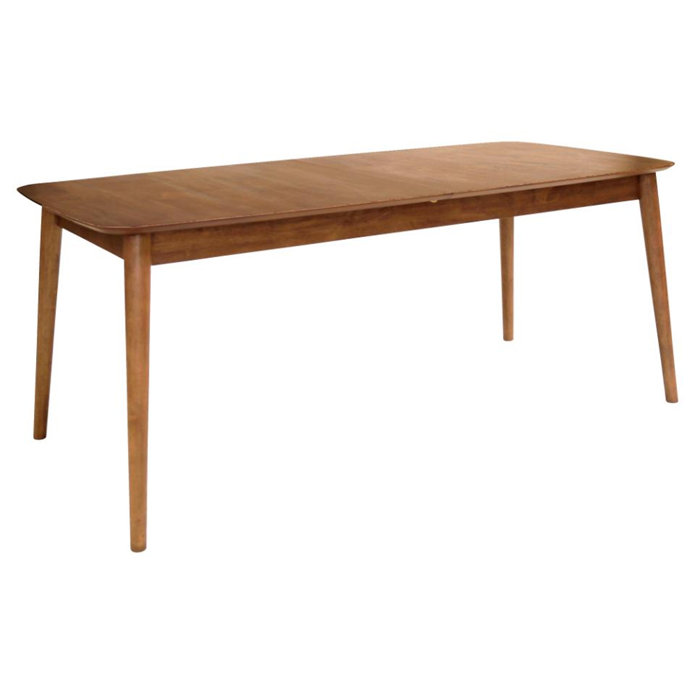 Malibu Wooden Extending Dining Table In Walnut