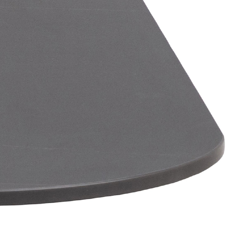 Malone Ceramic Dining Table Square In Black